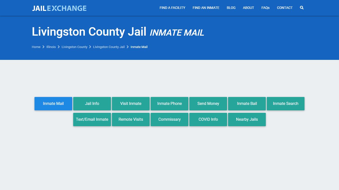 Livingston County Jail Inmate Mail Policies | Pontiac,